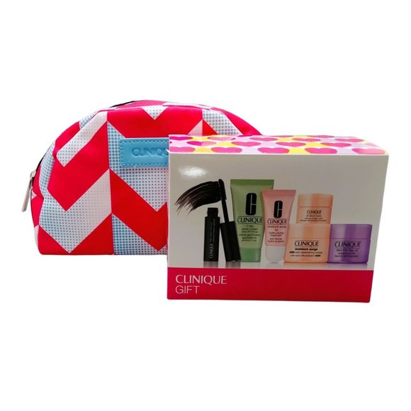 Clinique Other - Clinique Moisture Surge 100H Moisturizer Skincare and Makeup Bundle with Bag